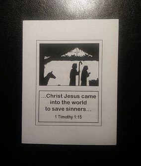 Picture of Christmas Gospel tract front