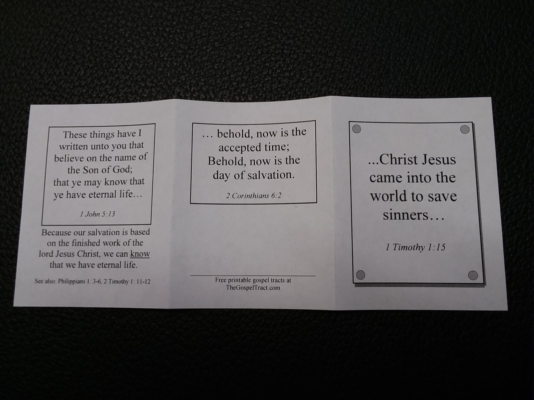 Free Printable Gospel Tracts In English And Spanish The Gospel Tract